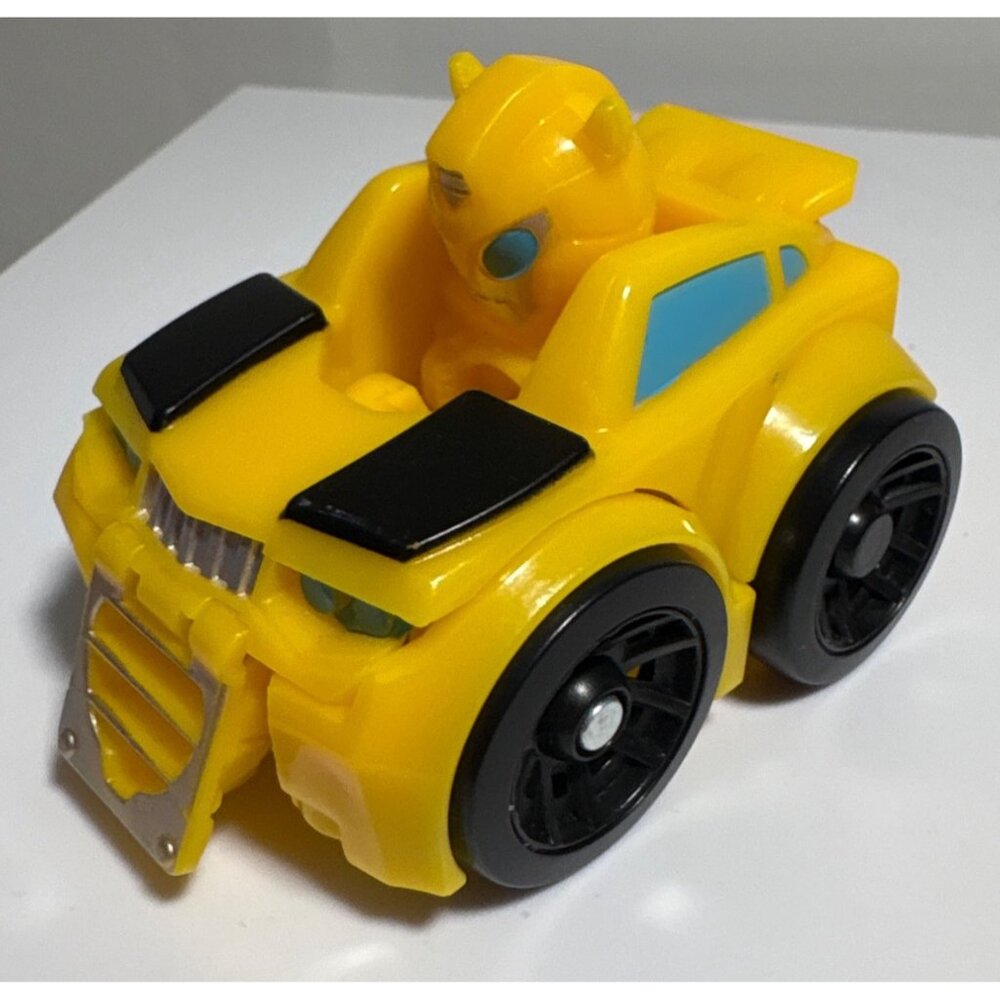 Transformer Rescue Bot Flip Racers Race Cars Bulldozer Mini Playskool - Picture 3 of 11